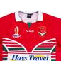 Wales Rugby League World Cup 2023 Womens Home Shirt - Red - Wales RL and RLWC Logos