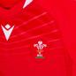 Wales Womens Rugby World Cup Home Rugby Shirt - Red Short Sleeve - Wales Logo