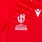 Wales Womens Rugby World Cup Home Rugby Shirt - Red Short Sleeve - Womens RWC Logo