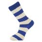 Win or Lose Blue and White Striped Socks